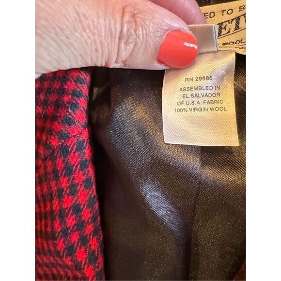 Woman’s Pendleton 100% virgin wool blazer jacket - Picture 6 of 7